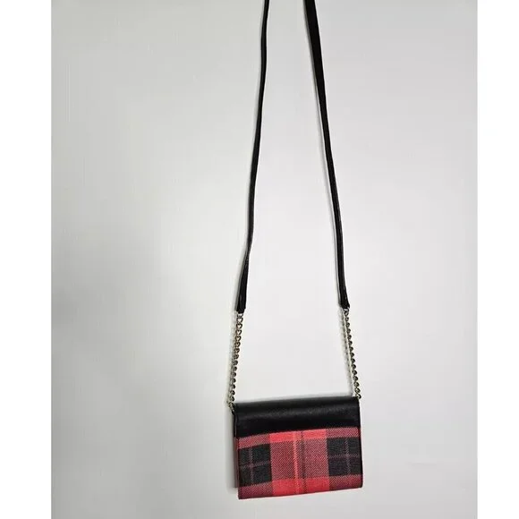 LADIES Kate Spade New York Fairmount Square Monday Cross-Body Bag Red/Black - Picture 5 of 10